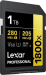 Lexar Karta Lexar Professional 1800x SDXC 1 TB Class 10 UHS-II/U3 V60 (LSD1800001T-BNNNG)