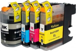 Michelin UPrint Brother 225XL BK (30ml)+C+M+Y (13ml)