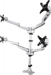 Startech Uchwyt biurkowy na 3 monitory do 13'' - 30'' (ARMQUADPS)