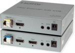 Roline Przedłużacz KVM ROLINE przez światłow&oacute;d, HDMI 4K, USB, 20 km