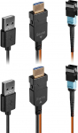 Lindy Przedłużacz światłowodowy 100m MPO HDMI 8K60