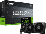 MSI VENTUS GEFORCE RTX 5080 16G 3X OC BLACK graafikakaart NVIDIA 16 GB GDDR7