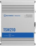 Teltonika TSW210 Switch 2xSFP 8xGbE DIN RAIL Back Panel