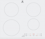 Electrolux LIR60430BW White Built-in 60 cm Zone induction hob 4 zone(s)