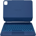 Noname Etui Typecase Edge z klawiaturą do iPad Pro 13'' 2024/2025 błękitny pacyfik