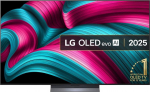 LG Telewizor LG OLED evo AI 65 Inch C5 4K Smart TV, 165.1 cm (65''), 3840 x 2160 pixels, OLED evo, Smart TV, Wi-Fi, Black