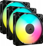 Corsair RS120 ARGB, case fan (black, 3-pack)