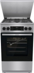 Gorenje GKS5C71XF Freestanding cooker with oven Silver