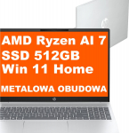 HP Laptop HP Laptop HP OmniBook 5 Next Gen AI 16-ag1070wm / B5PB3UA / Ryzen AI 7 / 16GB / 512GB / Radeon 860M / 2k / Win 11 / Szary