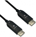 Roline Kabel DisplayPort (AOC), v2.1, 10K@60Hz, 54Gbit/s, UHBR13.5, DP-DP, M/M, 50 m