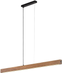 Tkkrywult Lampa wisząca TKKRYWULT TK Lighting Teo 1449 lampa wisząca zwis 1x36W LED 3000K orzech/czarny