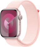 Apple Watch Series 9 GPS 45mm Pink Alu Case, Light Pink Sport Loop EU MR9J3