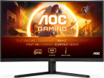 AOC G4 CQ32G4VE PC lamekuvar 80 cm (31.5") 2560 x 1440 pikslit Quad HD LCD Must, Hall