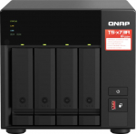 Qnap TS-473A NAS Tower Ryzen Embedded V1500B 8 GB DDR4 0 TB QNAP Turbo System Must