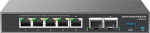 Grandstream Router GrandStream Grandstream GCC6010 UC+Networking (Router VPN, NGFW/UTM, Switch, Centrala IP) z 2x2,5 Gb SFP i 5xGbE