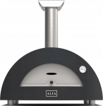 Alfa Forni Moderno 2 Pizze Hybrid-Pizzaofen Ardesia Grey