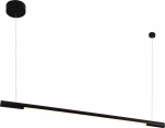 Maxlight Lampa wisząca MAXlight LAMPA wisząca HORIZON P0354D Maxlight metalowa OPRAWA zwis LED 16W 3000K listwa czarna