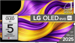 LG OLED evo AI OLED77G51LW teler 195,6 cm (77") 4K Ultra HD Nutiteleri funktsioon WiFi Must