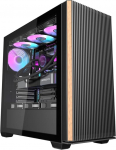 Darkflash DS900WS computer case (black) + 4 fans