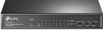 Tp-Link TL-SF1009P v&otilde;rgul&uuml;liti Mittejuhitav Fast Ethernet (10/100) Power over Ethernet tugi Must