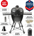 Get Red Kamado tipo keramikinė kepsninė GET RED 24  (60 CM)