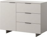 Cama Meble Cama 1D3S ALMA chest of drawers 120x41.5xH90 cashmere