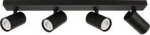 Italux Lampa sufitowa Italux Spot LED Ready czarny Italux Laconi SPL-2813-4B-BL