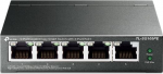 Tp-Link TL-SG105PE v&otilde;rgul&uuml;liti Juhitav L2 Gigabit Ethernet (10/100/1000) Power over Ethernet tugi Must