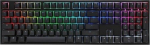 Ducky Klawiatura Ducky One 2 Backlit PBT Gaming klawiatura, MX-Nature-White, RGB LED - czarny
