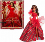 Mattel Lalka Barbie Mattel Lalka Barbie Holiday brunetka