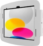 Compulocks Uchwyt Compulocks iPad 10.9'' 10th Gen Space Enclosure Wall Mount - zestaw montażowy (montaż na ścianie) - do tabletu - zablokowany - wysokiej jakości aluminium - biały - interfejs montażowy: 100 x 100 mm - do Apple 10.9-calowego ...