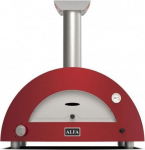 Alfa Forni Moderno 2 Pizze Hybrid-Pizzaofen Antique Red