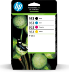 HP Tusz HP HP Zestaw 4 oryginalnych wkład&oacute;w atramentowych 963 czarny/błękitny/purpurowy/ż&oacute;łty