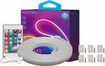 Vention Silicone Neon LED strip with IR remote control and 12V DC power supply, 5m