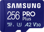 Samsung PRO Plus MB-MD256SA/EU m&auml;lukaart 256 GB MicroSD UHS-I Klass 3