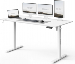 Sense7 Biurko SENSE7 NOJO LIGHT Białe 140 cmx70 cm
