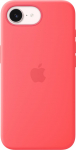 Apple iPhone 17e Silicone Case with MagSafe - Bright Guava