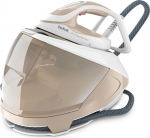 Tefal Pro Express Eco GV9E22E0 steam ironing station 2200 W 1.8 L Durilium AirGlide Autoclean soleplate Beige, White