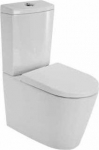 Sanindusa Kombineeritud tualett Urby Plus 146922004 koos pehmelt sulguva kaanega
