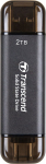Transcend Dysk zewnętrzny SSD Transcend ESD310C 2TB Czarny (TS2TESD310C)