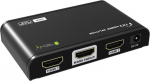 Techly Splitter HDMI 2.0 1x2 4K*60Hz HDR EDID Aktywny Rozdzielacz (IDATA-HDMI2-4K2HDR)