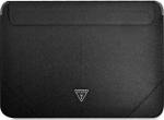 Guess Etui na tablet Guess Sleeve GUCS14PSATLK 13/14'' czarny /black Saffiano Triangle Logo