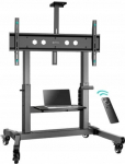 Onkron TS1991E-B Mobile Motorised Stand for TVs or Interactive Panels 50&lsquo;-100&rsquo;, max 130 kg, black
