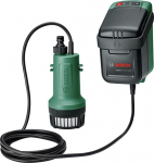 Bosch Akumuliatorinis lietaus vandens siurblys Bosch GardenPump 18V-2000 solo, 06008C4203, be akumuliatori