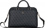 Guess Bag Guess 4G Zipper Pocket Triangle Logo 15'' black