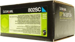 Lexmark Toner Lexmark 80C2SC0 Cyan Oryginał  (80C2SC0)
