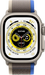 Apple Smartwatch Apple Watch Ultra GPS + Cellular 49mm Titanium Case Trail Loop Small/Medium Szaro-niebieski (MNHL3WB/A)