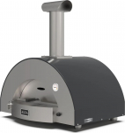 Alfa Forni Classico 2 Pizze Hybrid Schiefer Grau