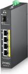 Zyxel RGS100-5P Switch Unmanaged PoE SFP