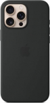 Apple Silicone case with MagSafe for iPhone 16 Pro Max - Black